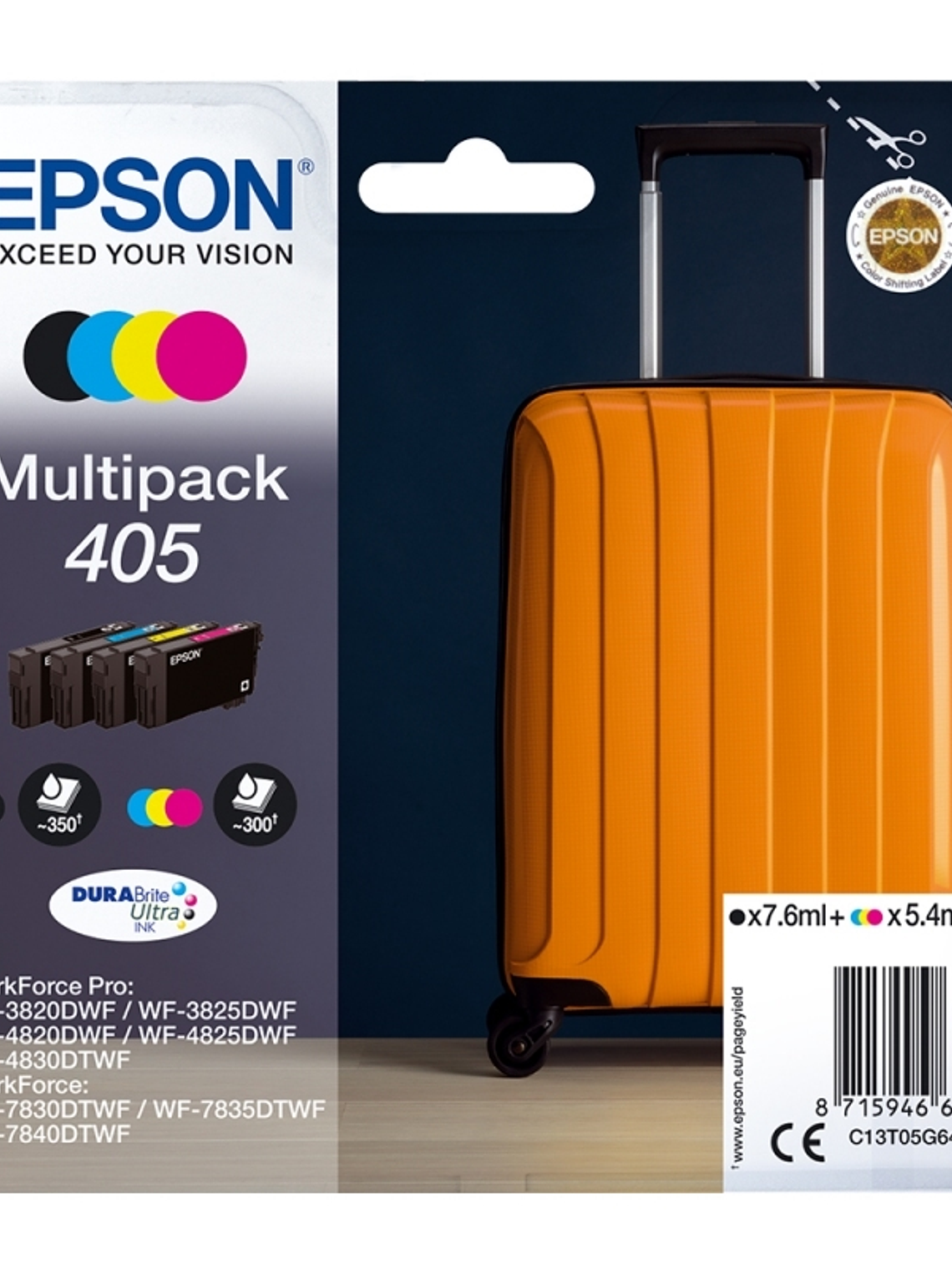 Epson Cartucho Multipack 405 4 Colores 1