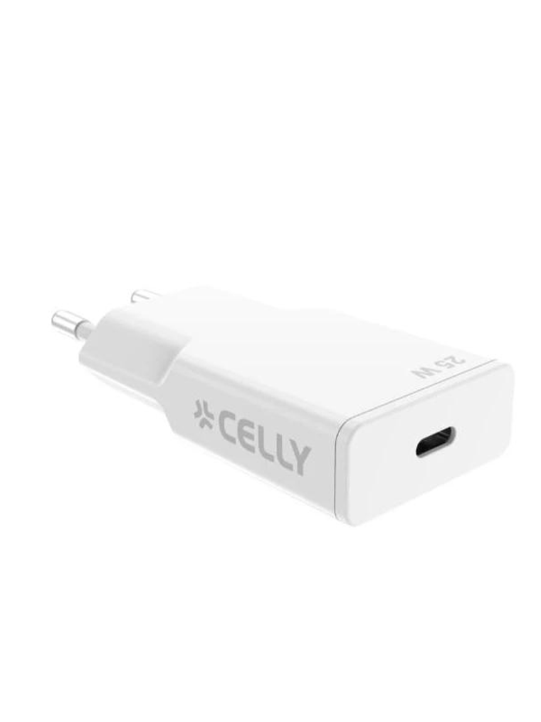 Celly Cargador 1 Usb-C 25w 1