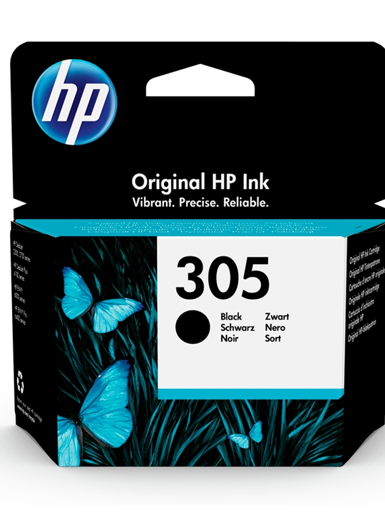 HP Cartucho 305 Negro 1