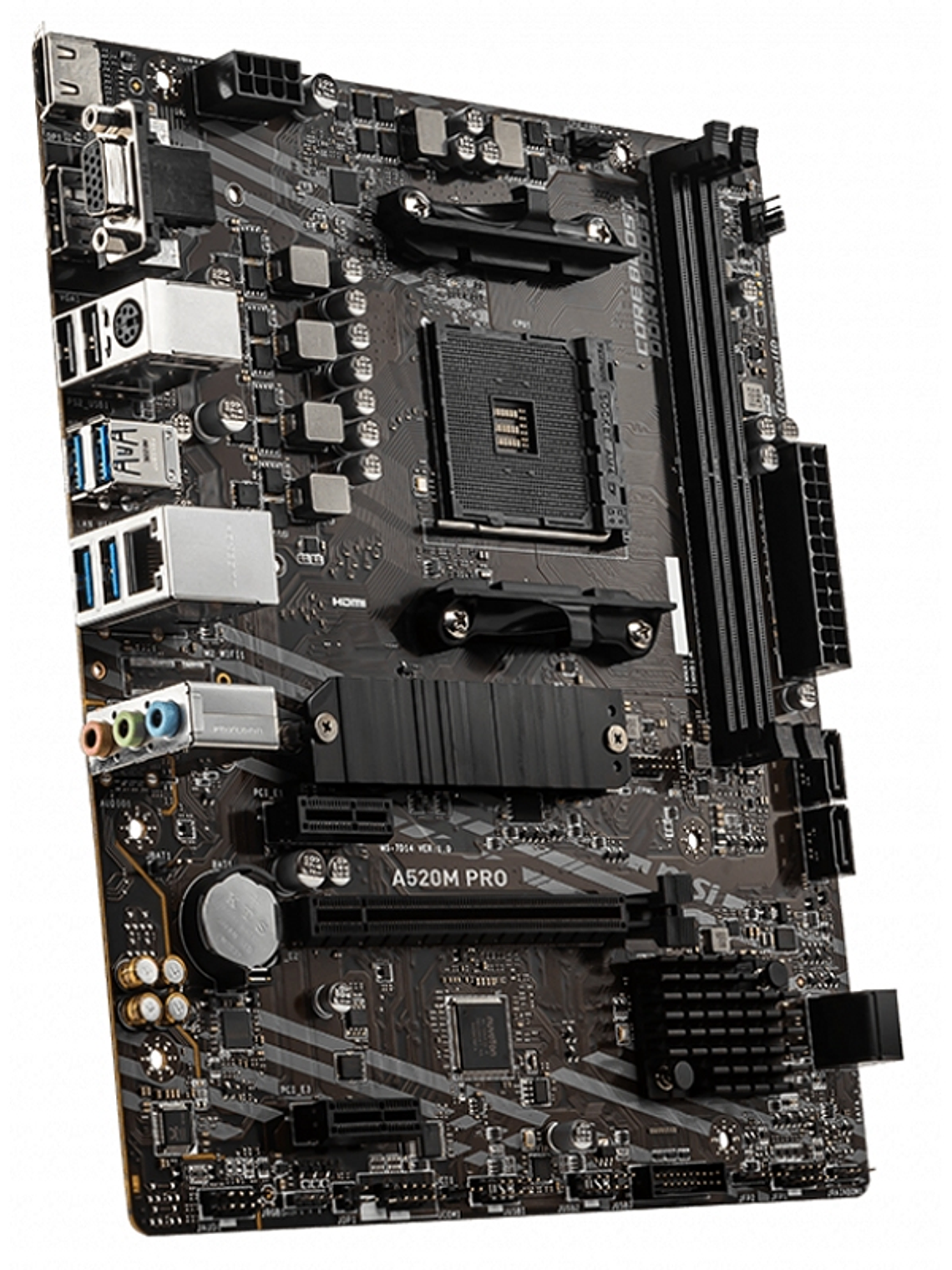 MSI Placa Base A520M PRO mATX AM4 3
