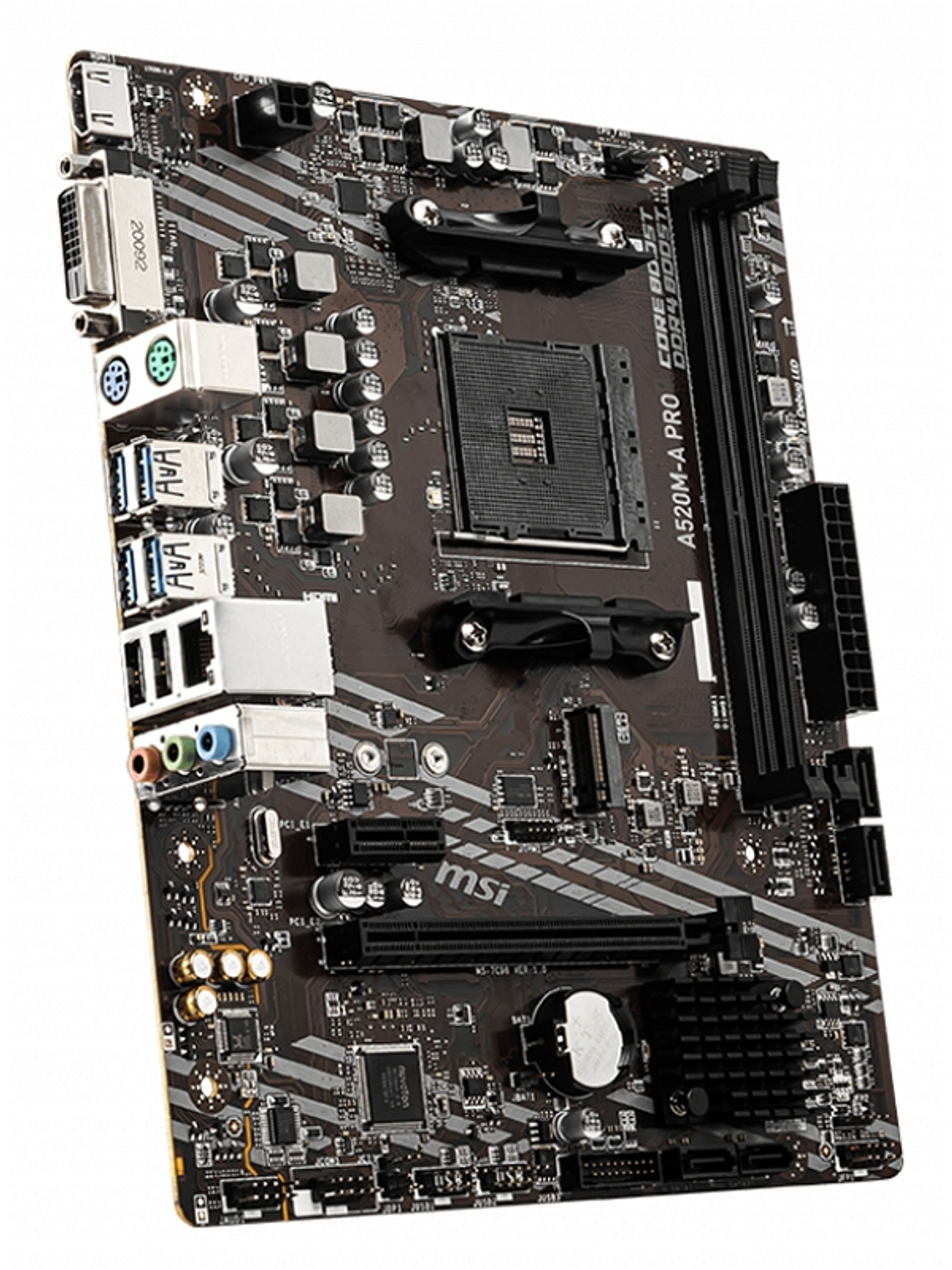 MSI Placa Base A520M-A PRO mATX AM4 3
