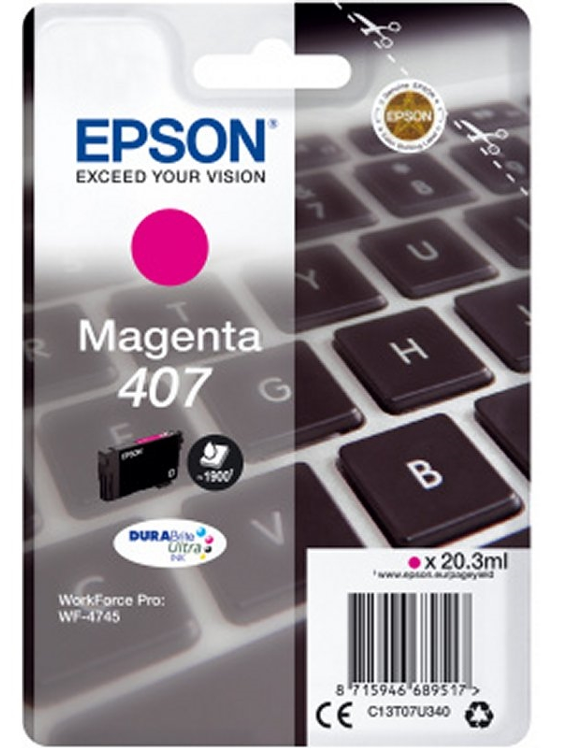 Epson Cartucho WF-4745 Magenta 1
