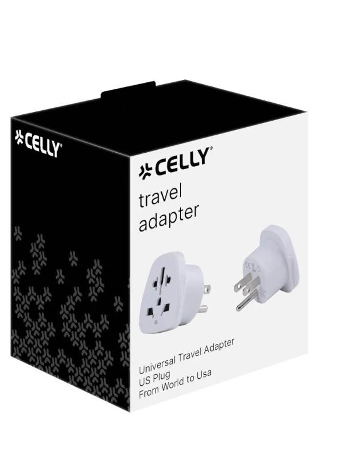 Celly Adaptador de Viaje Universal US 3