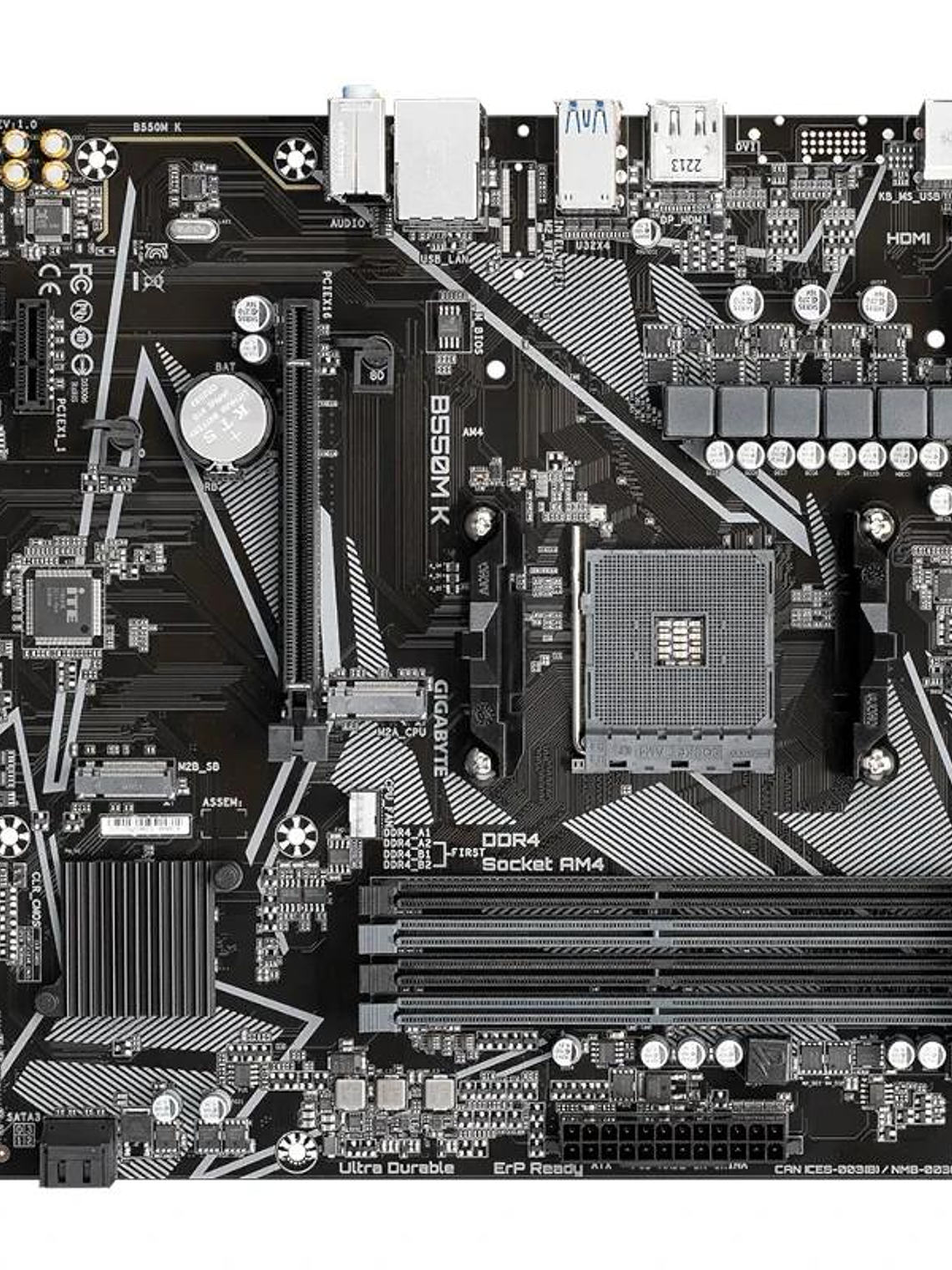 Gigabyte Placa Base B550M K mATX AM4 3