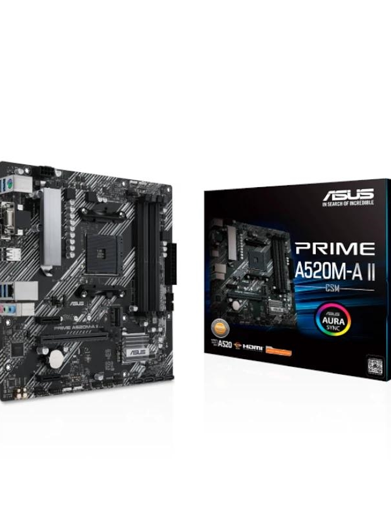 Asus Placa Base PRIME A520M-A II CSM mATX AM4 1