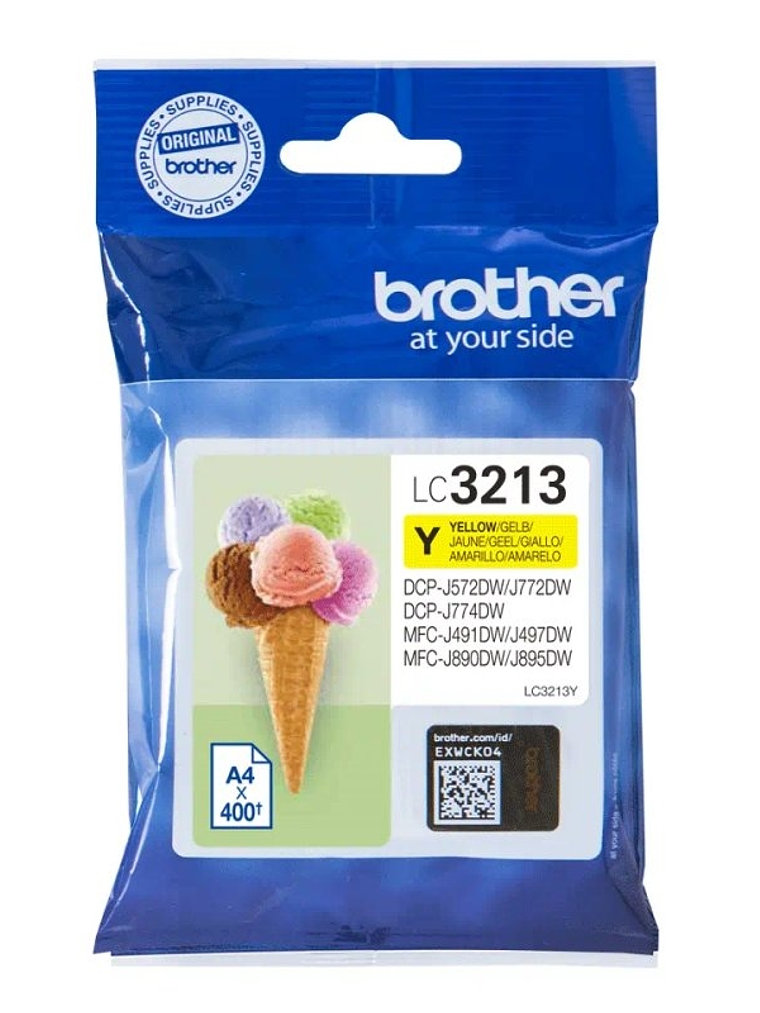 Brother Cartucho LC3213Y Amarillo 1