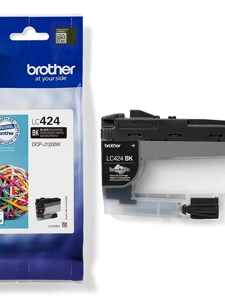 Brother Cartucho LC424BK Negro 1