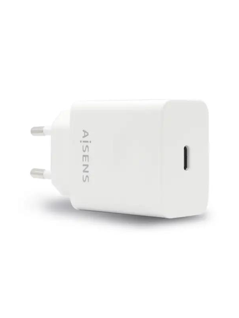 Aisens Cargador USB-C PD3.0 1xUSB-C 20W Blanco 1