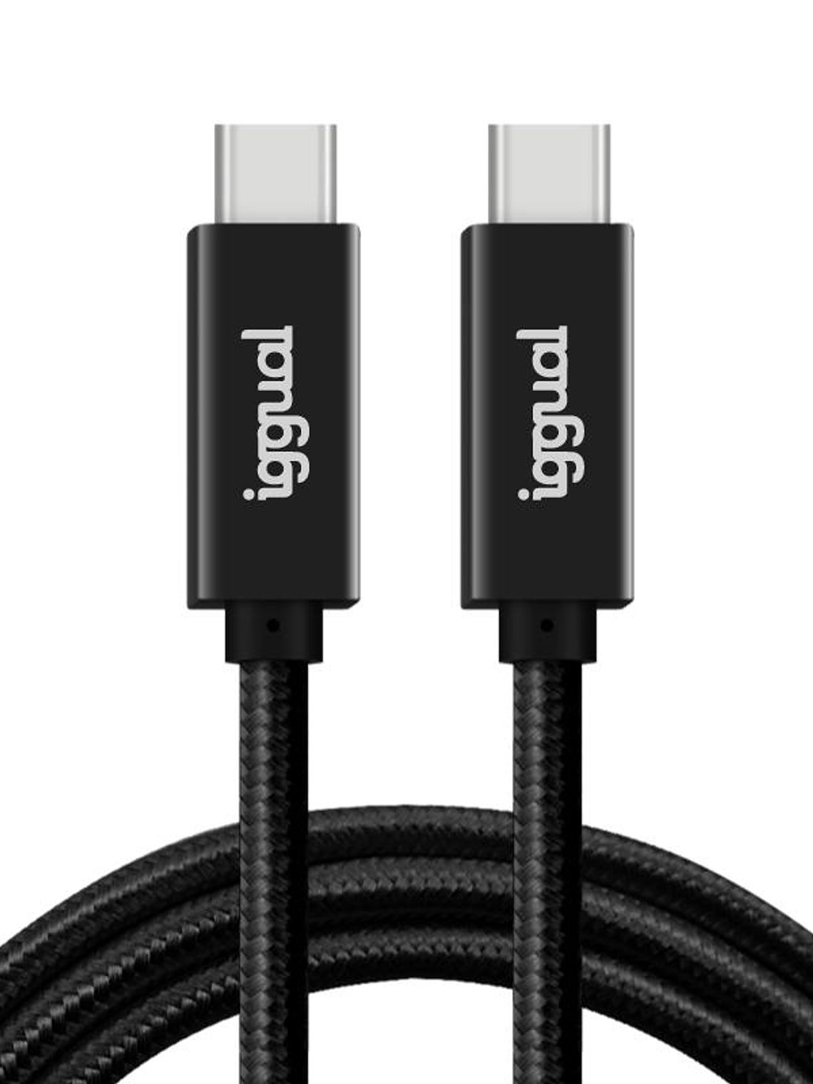 iggual Cable USB-C 3.2 Gen2x2 100W 5A 4K 1m nylon 3