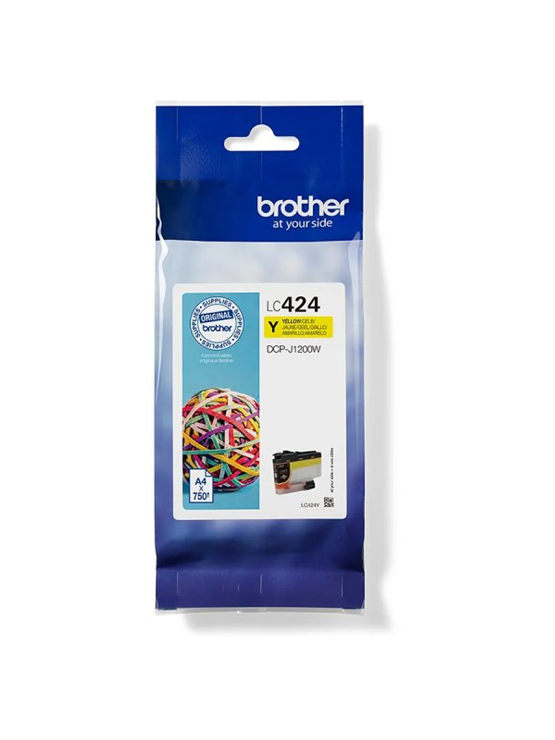 Brother Cartucho LC424Y Amarillo 2