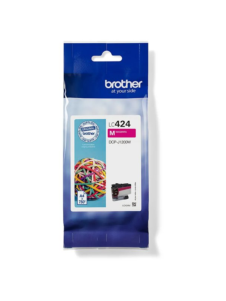 Brother Cartucho LC424M Magenta 3