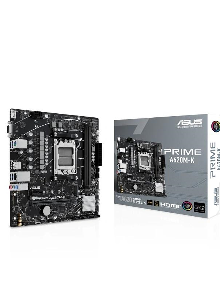 ASUS Placa Base PRIME A620M-K mATX AM5 1