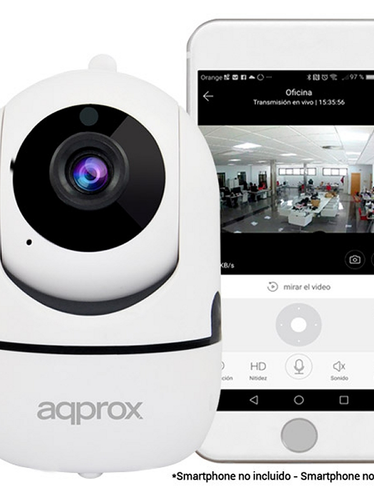 approx APPIP360HDPRO Camara 360º 1080p WiFi 2