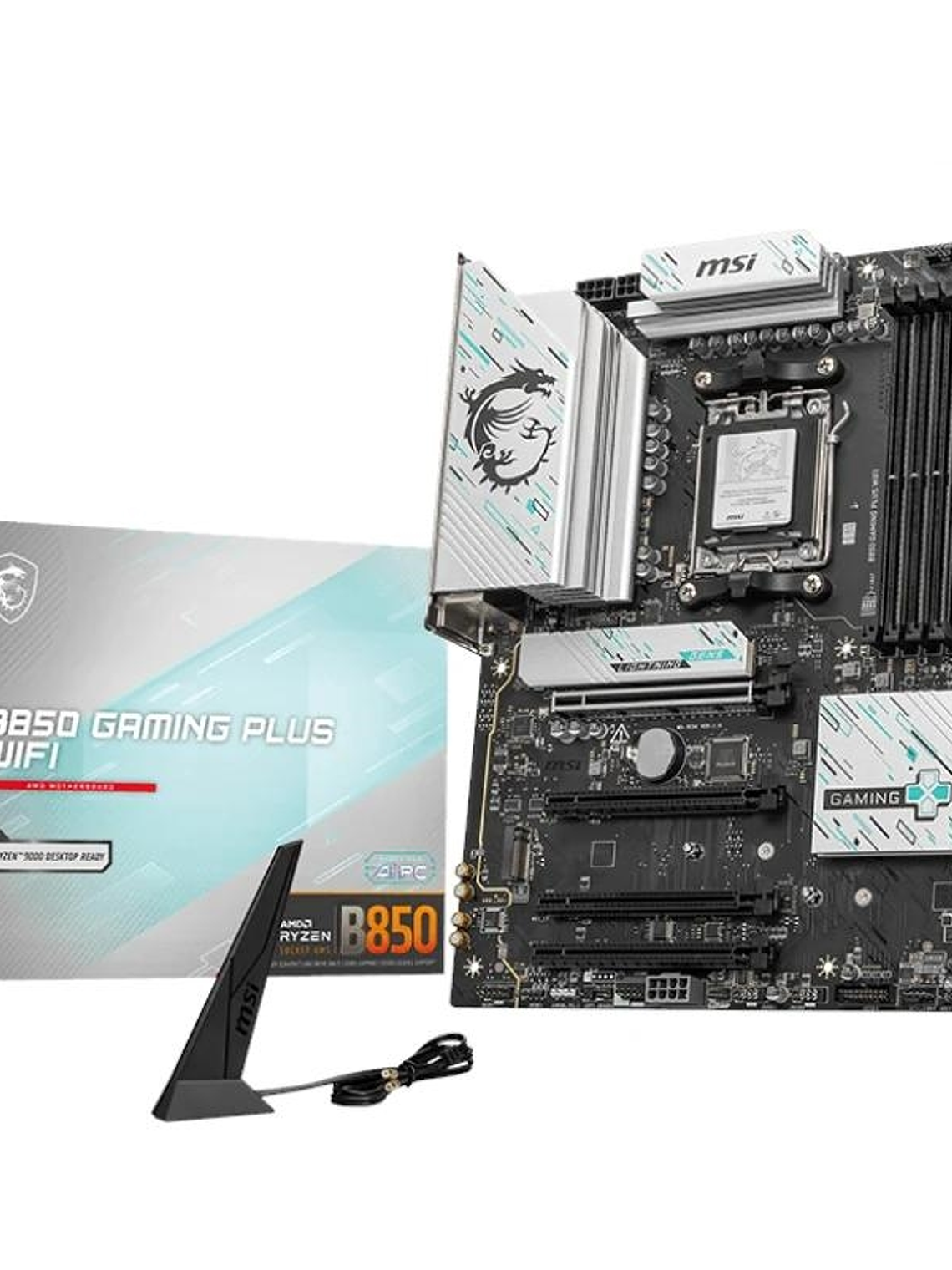 MSI Placa Base B850 GAMING PLUS WIFI DDR5 ATX AM5 1