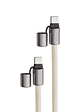 Intenso Lanyard Cable USB-C > C 1,65 m Beige - Miniatura 2