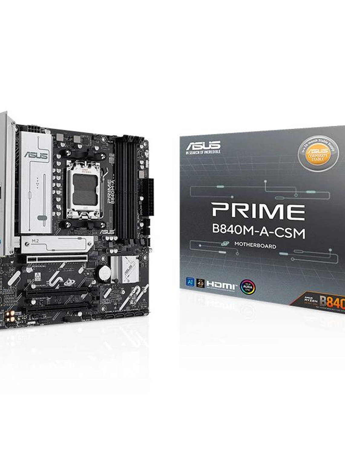 ASUS PLACA BASE PRIME B840M-A-CSM mATX AM5 2