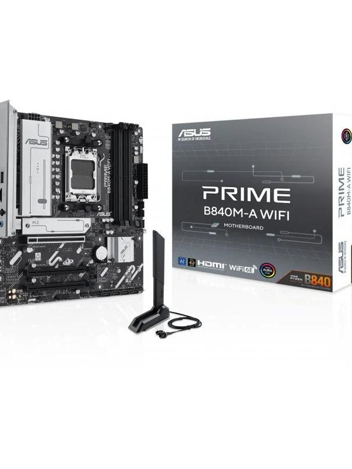 ASUS PLACA BASE PRIME B840M-A WIFI mATX AM5 3