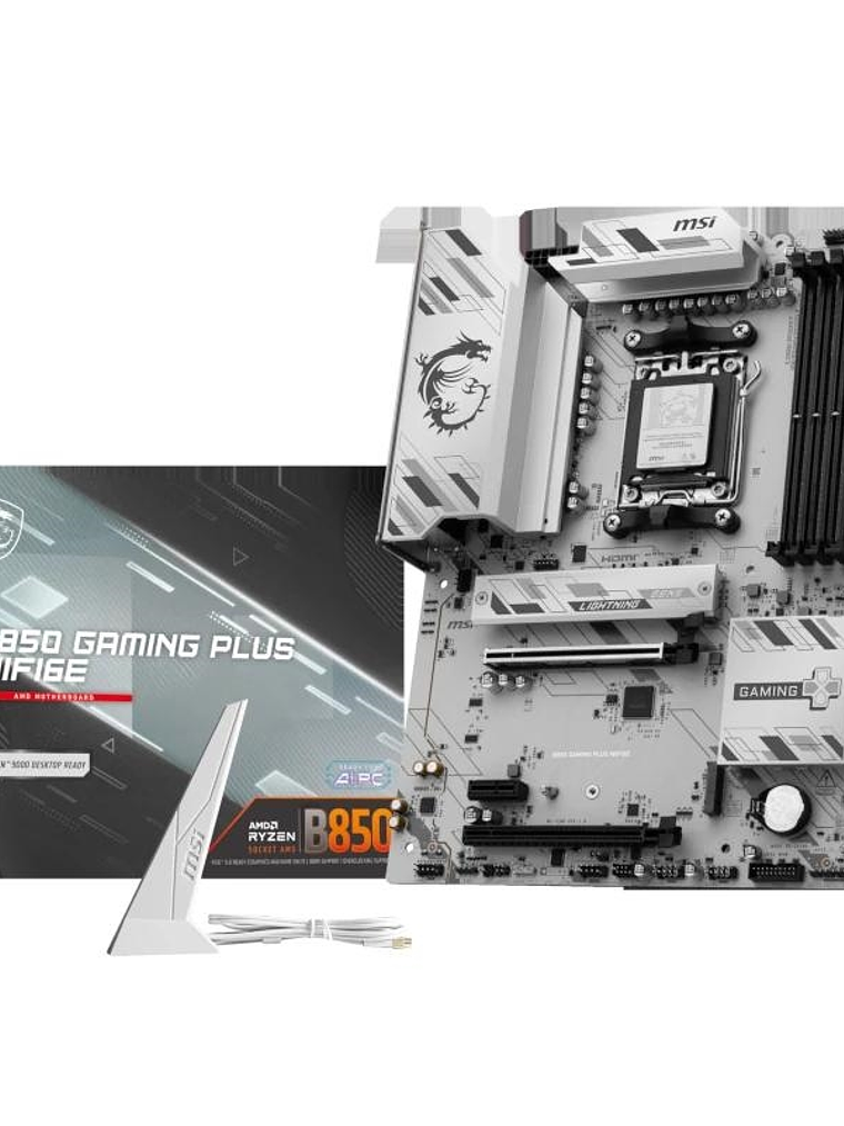 MSI Placa Base B850 GAMING PLUS WIFI6E DDR5 ATX AM 1