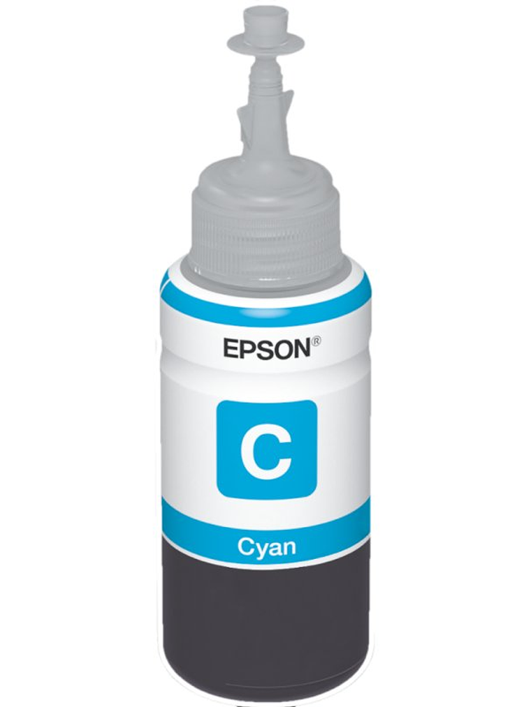 Epson Botella Tinta Ecotank T6641 Cyan 2