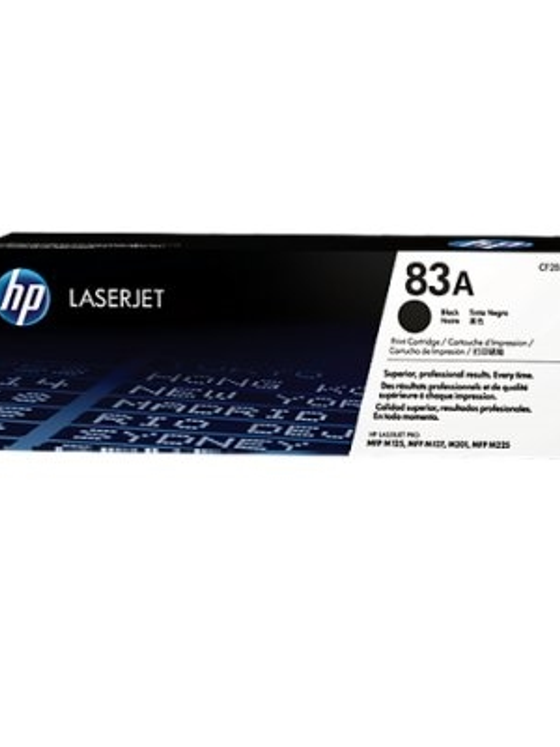 HP Tóner CF283A Negro 1