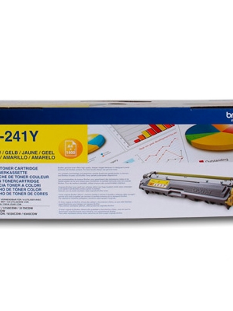 Brother Tóner TN241Y Amarillo 1