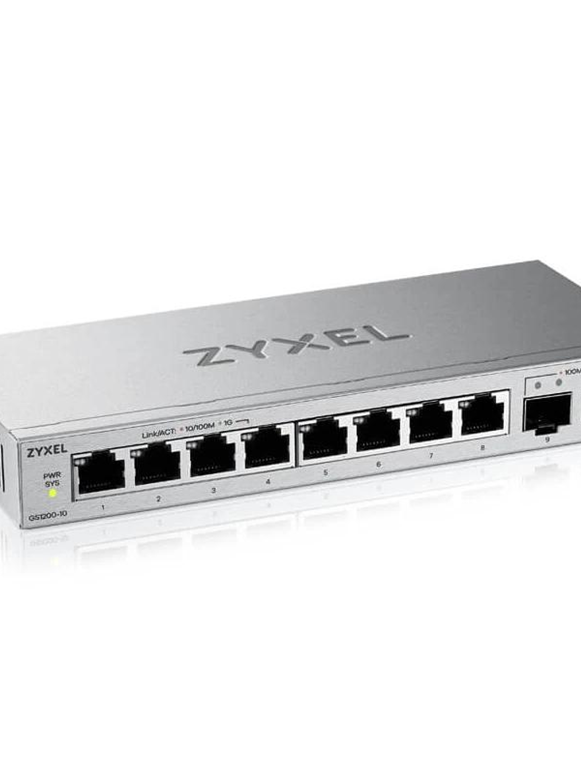 ZyXEL GS1200-10V3 Switch 8xGbE 2xSFP 2