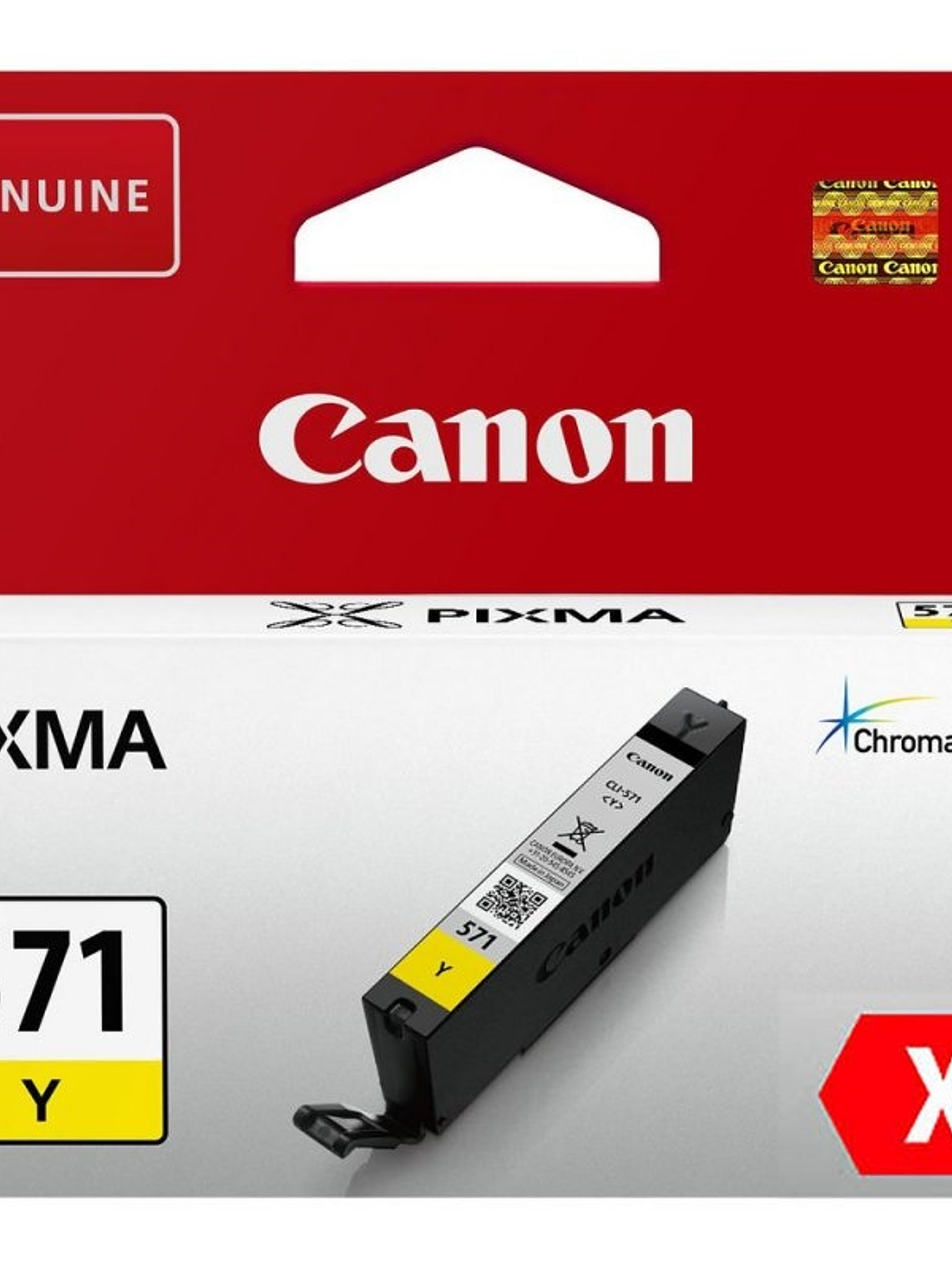 Canon Cartucho CLI-571YL XL Amarillo 1