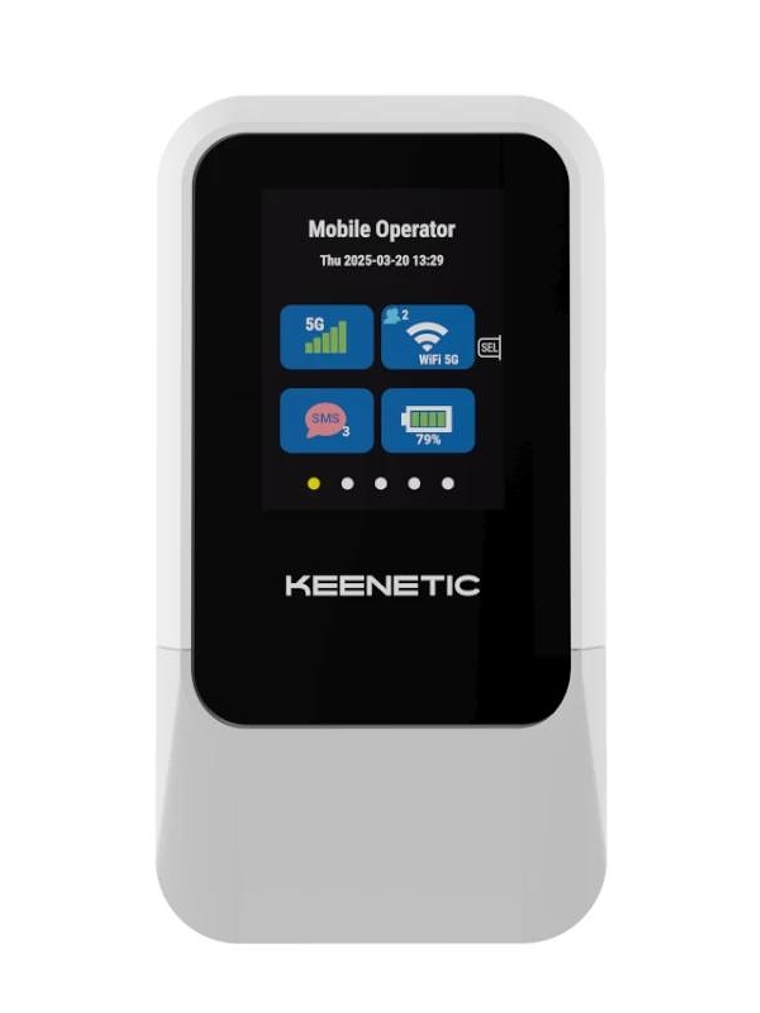 Keenetic Roamer 5G Router Movil WiFi6 AX600 1