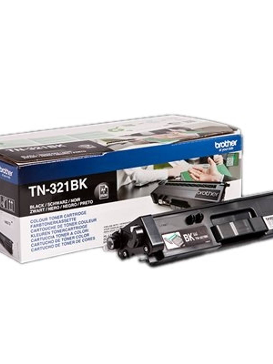 Brother Tóner TN321BK Negro 1