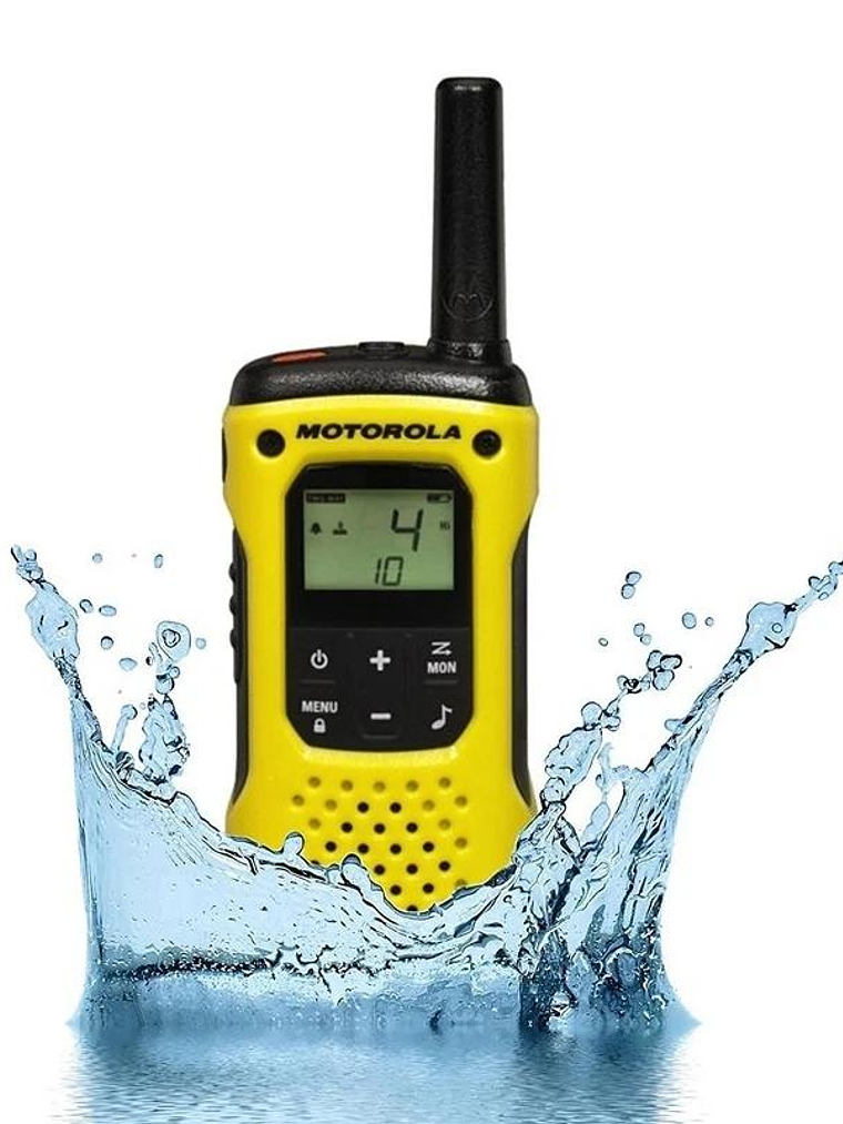 MOTOROLA T92 H2O Walkie Talkie 10Km 8CH IP67 Duo 4