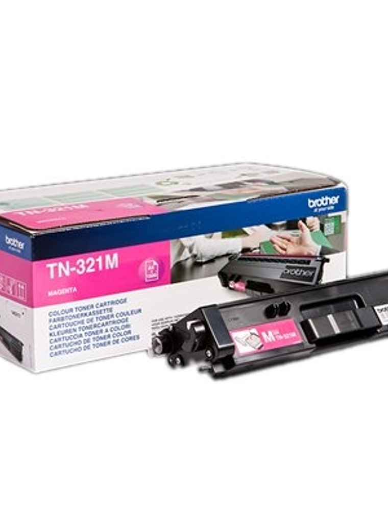 Brother Tóner TN321M Magenta 1