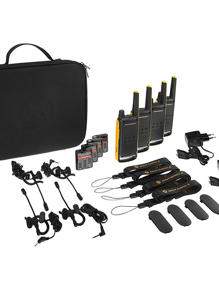 MOTOROLA T82 Extreme Walkie Talkie 10Km 16CH Quad 1