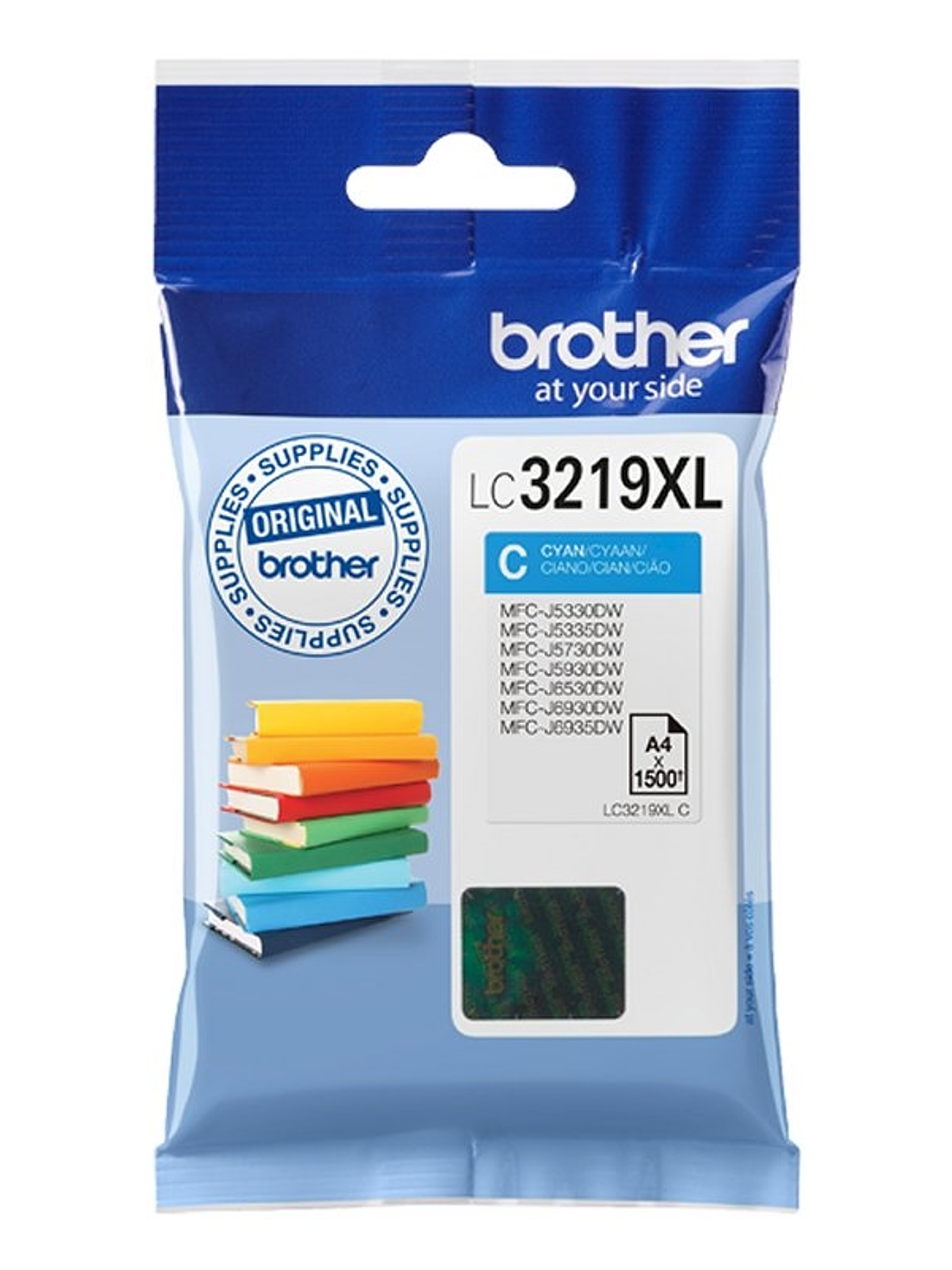 Brother Cartucho LC3219XLC Cyan 1