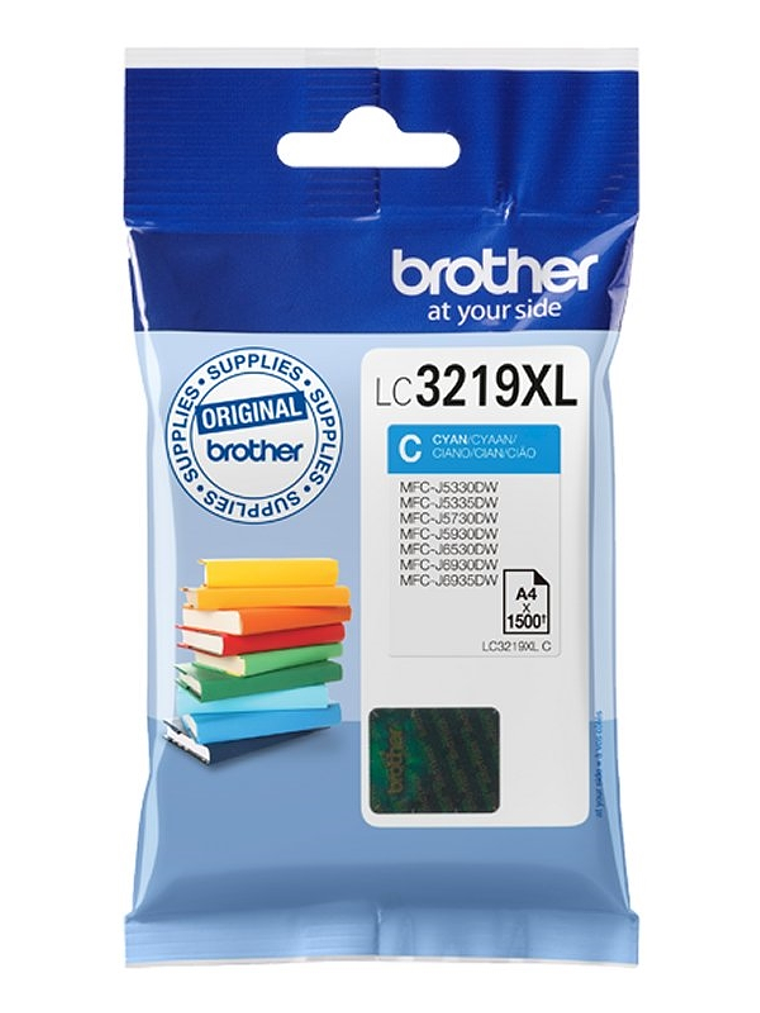 Brother Cartucho LC3219XLC Cyan 1
