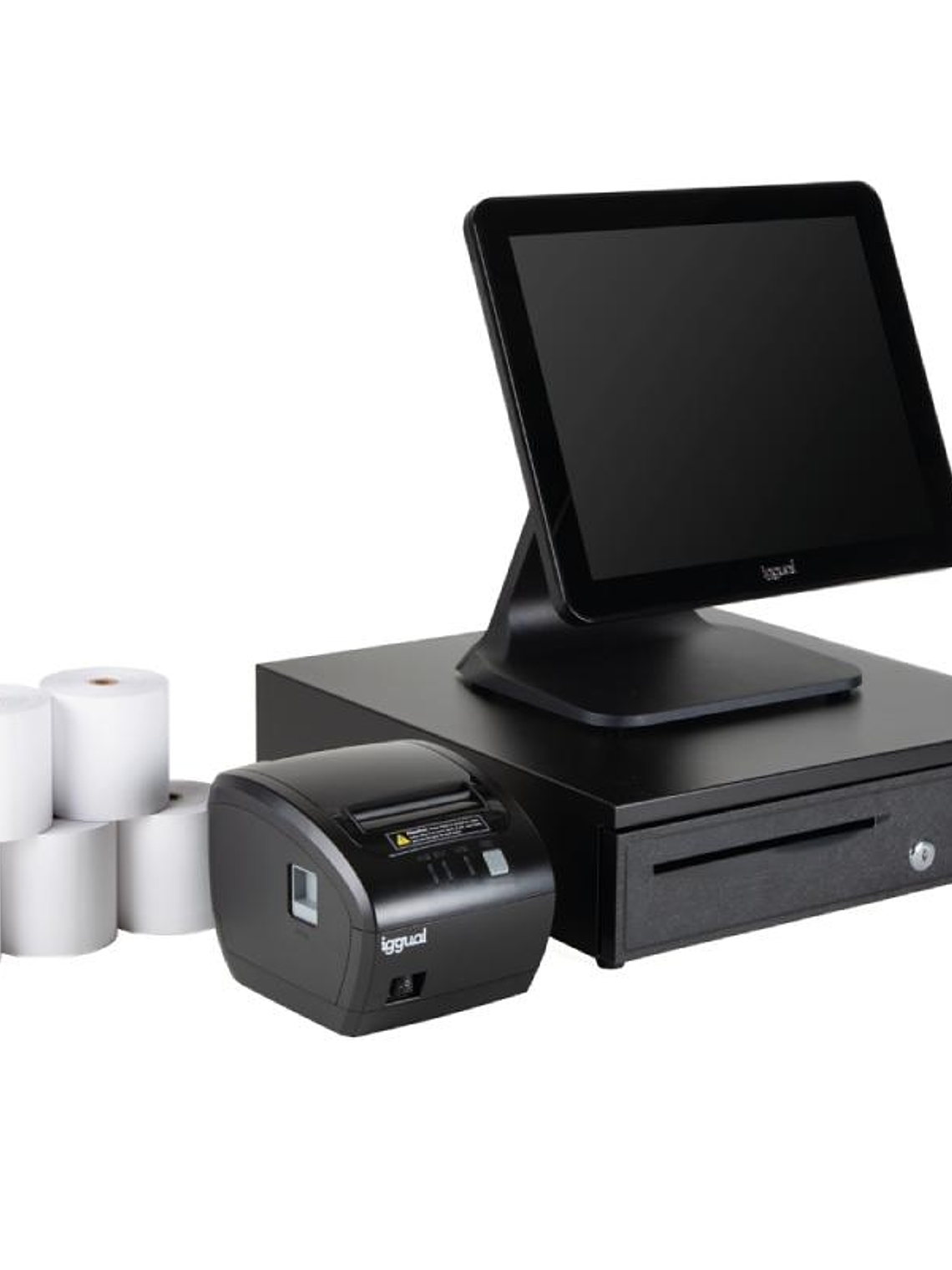 iggual Pack completo TPV 15 AIO N100 EASY 80 IRON- 1