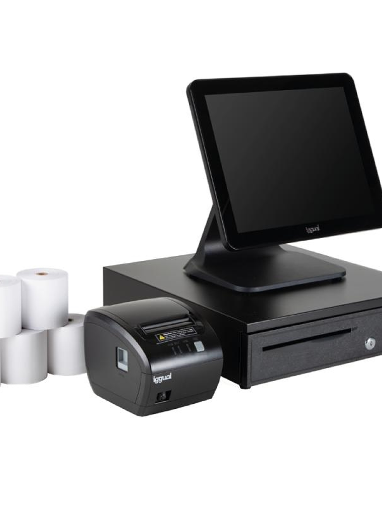 iggual Pack completo TPV 15 AIO N100 EASY 80 IRON- 1