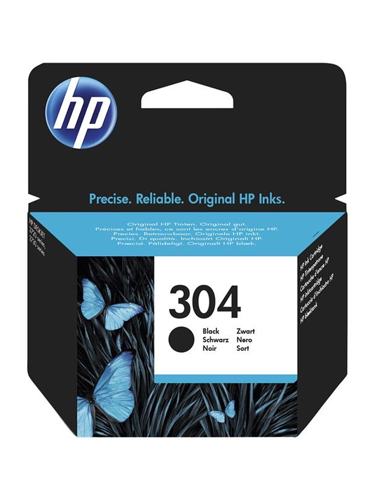 HP Cartucho 304 Negro 1