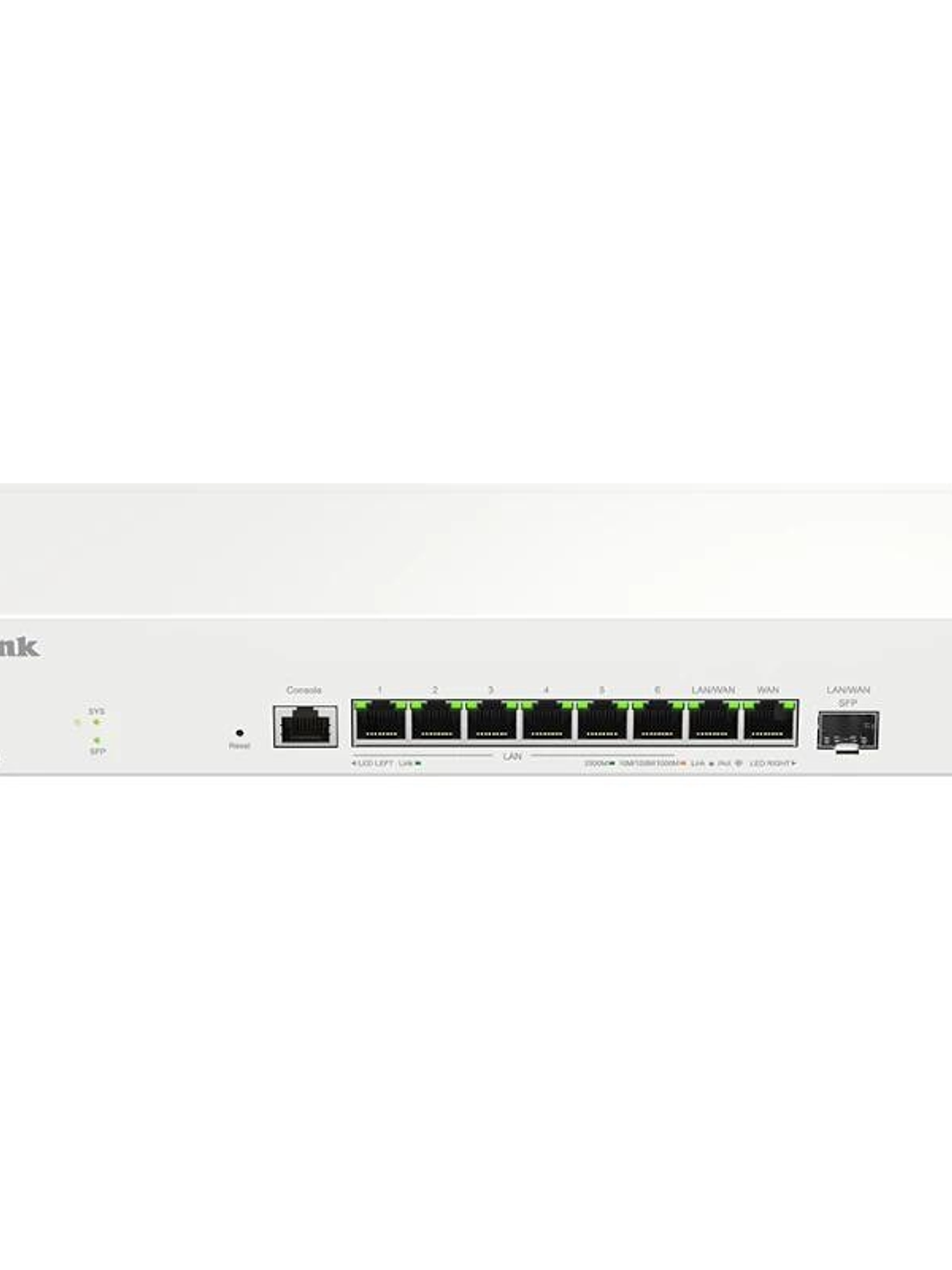 D-Link DBR-700 Router 7x2.5G 1X2.5 WAN 1x2.5 SFP 1