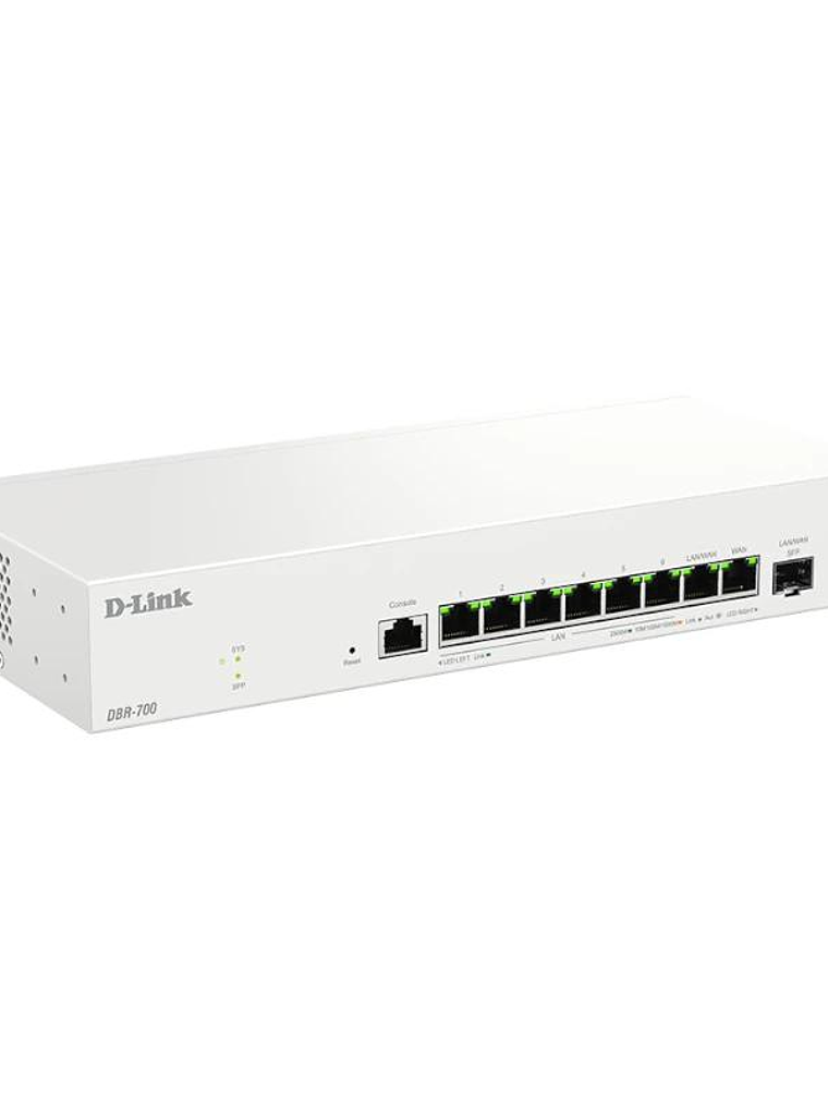 D-Link DBR-700 Router 7x2.5G 1X2.5 WAN 1x2.5 SFP 4