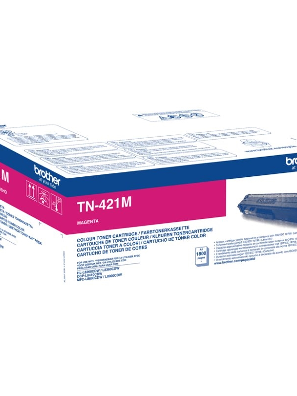Brother Tóner TN421M Magenta 1