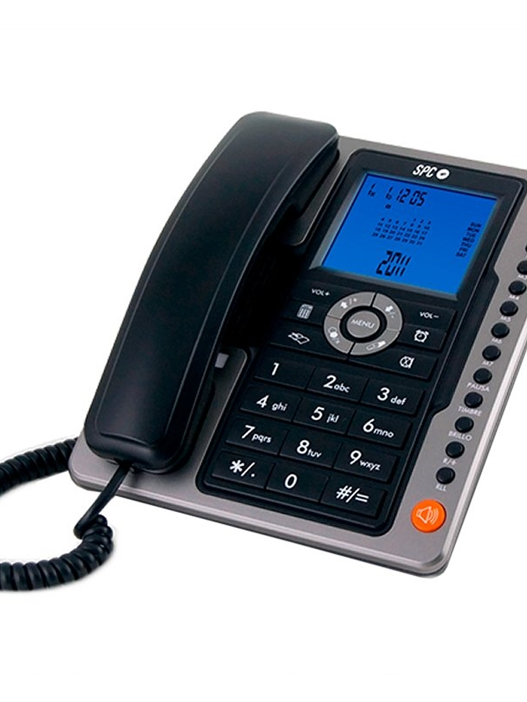 SPC 3604N Telefono OFFICE PRO 7M ML ID LCD Negro 1
