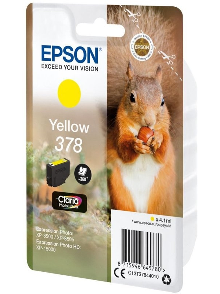 Epson Cartucho 378 Amarillo 1