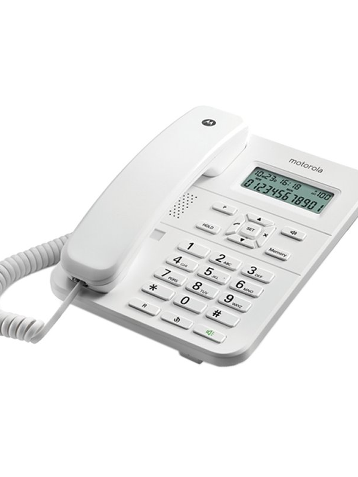 MOTOROLA CT202 Telefono ML ID LCD Blanco 2