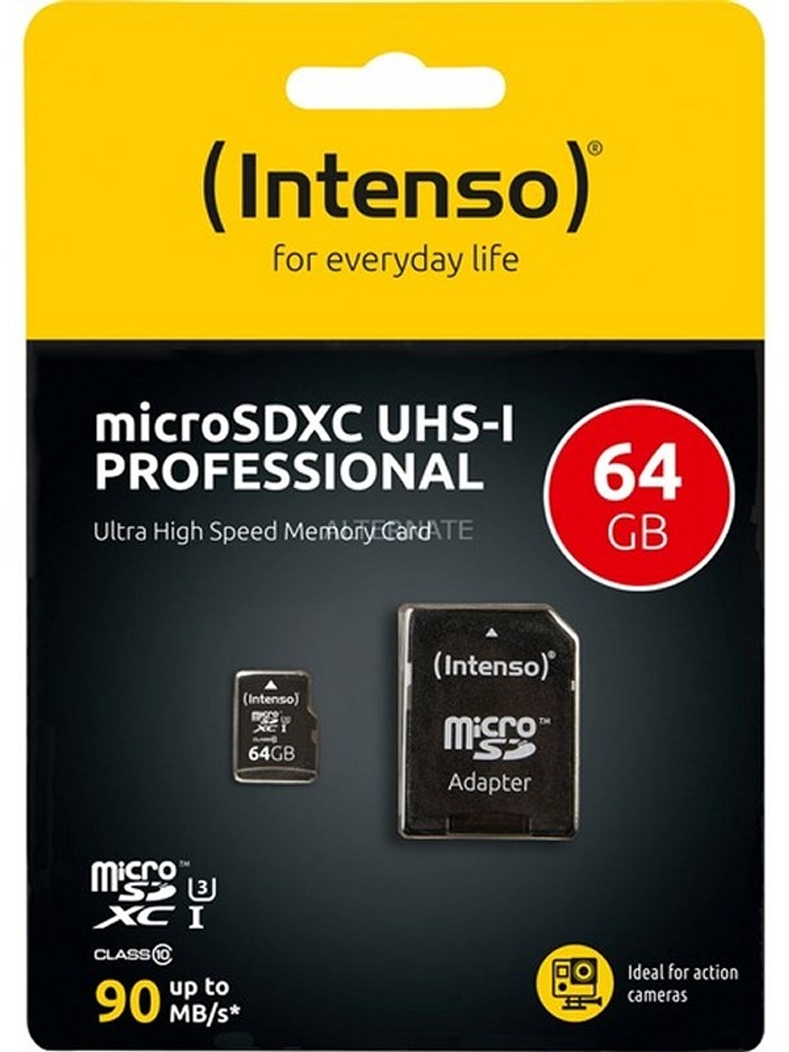 Intenso 3433490 Micro SD UHS-I profesional 64GB 1