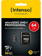 Intenso 3433490 Micro SD UHS-I profesional 64GB - Miniatura 1