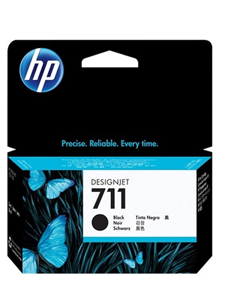 HP Cartucho 711  Negro 1