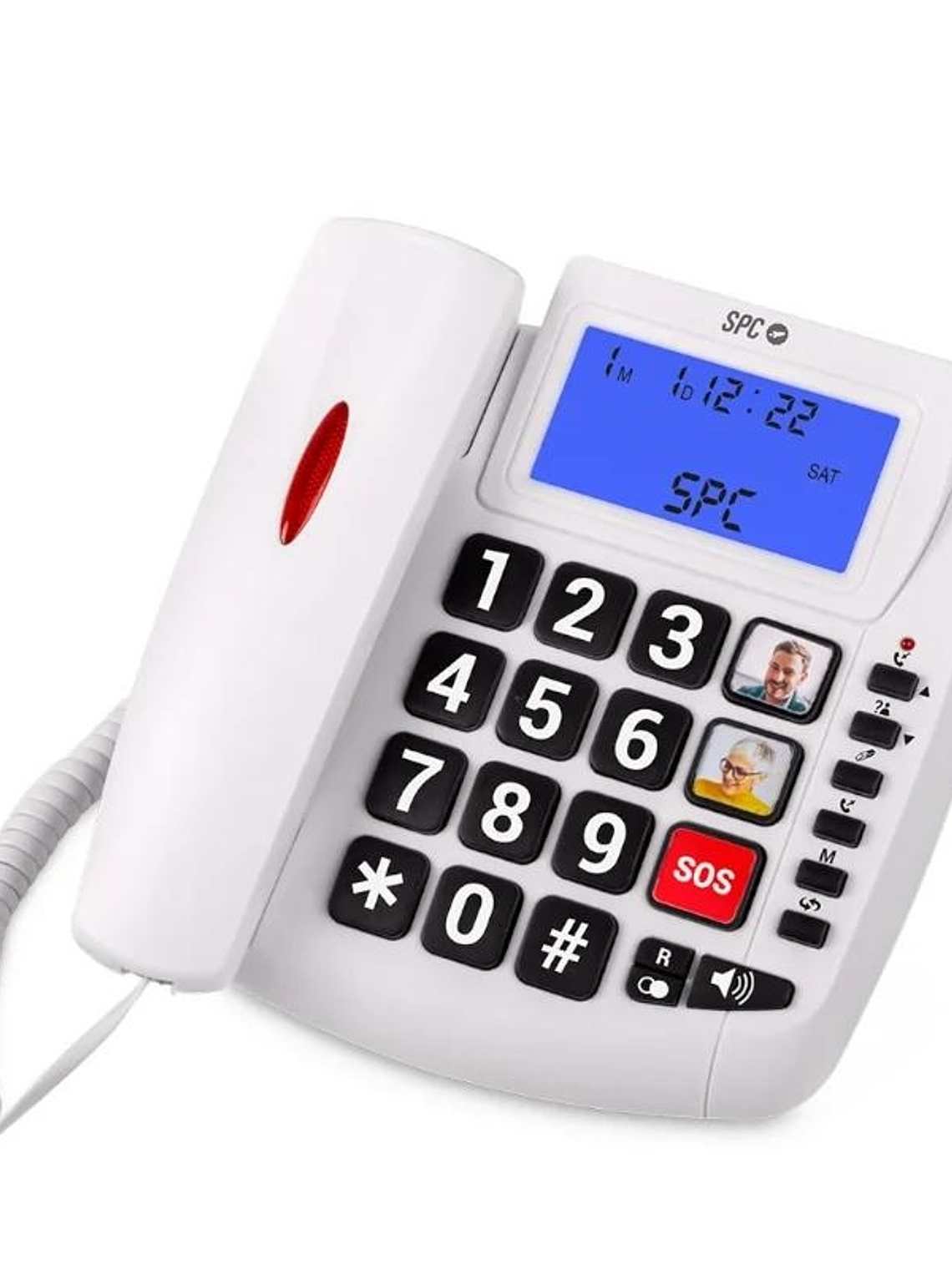 SPC 3296B Telefono CONFORT VOLUME 2 Teclas Grandes 1