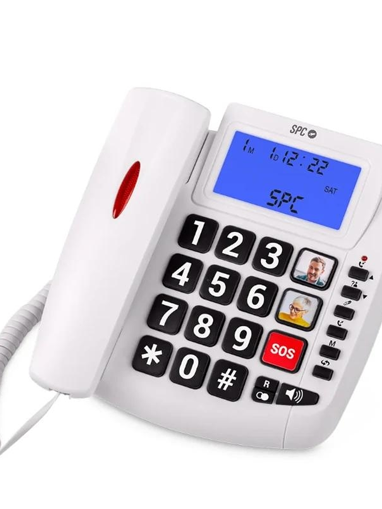 SPC 3296B Telefono CONFORT VOLUME 2 Teclas Grandes 1
