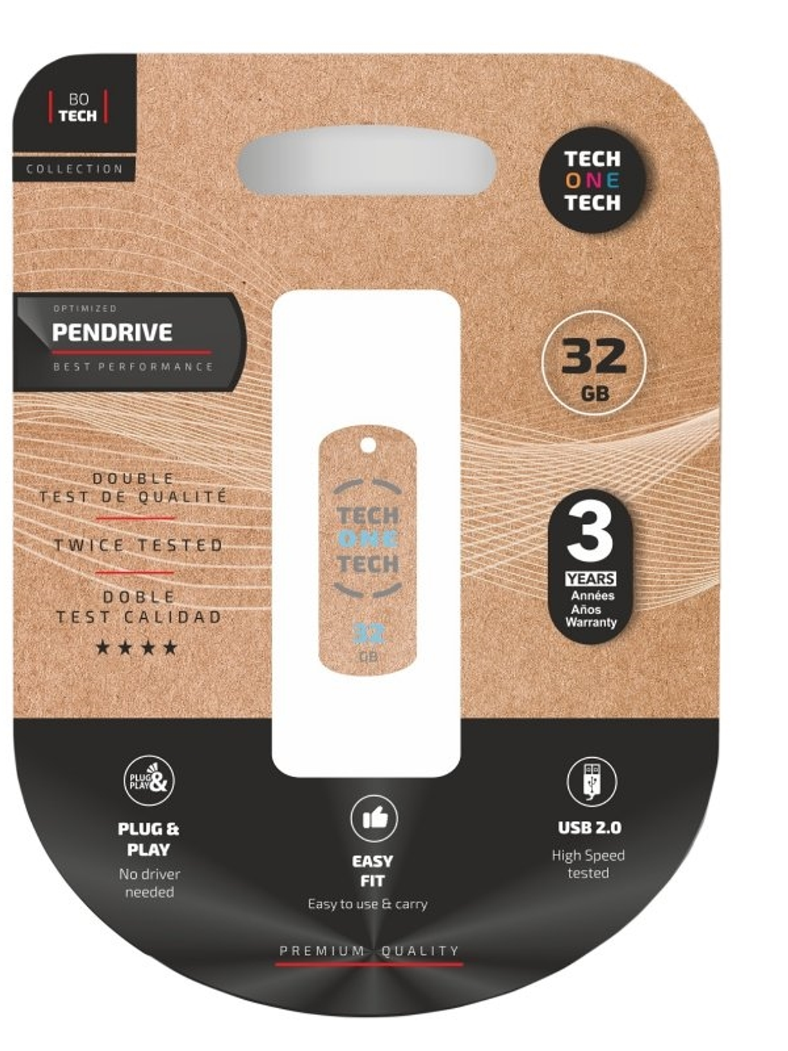 TECH ONE TECH Pro Smart Cliptech 32 Gb Slim 1