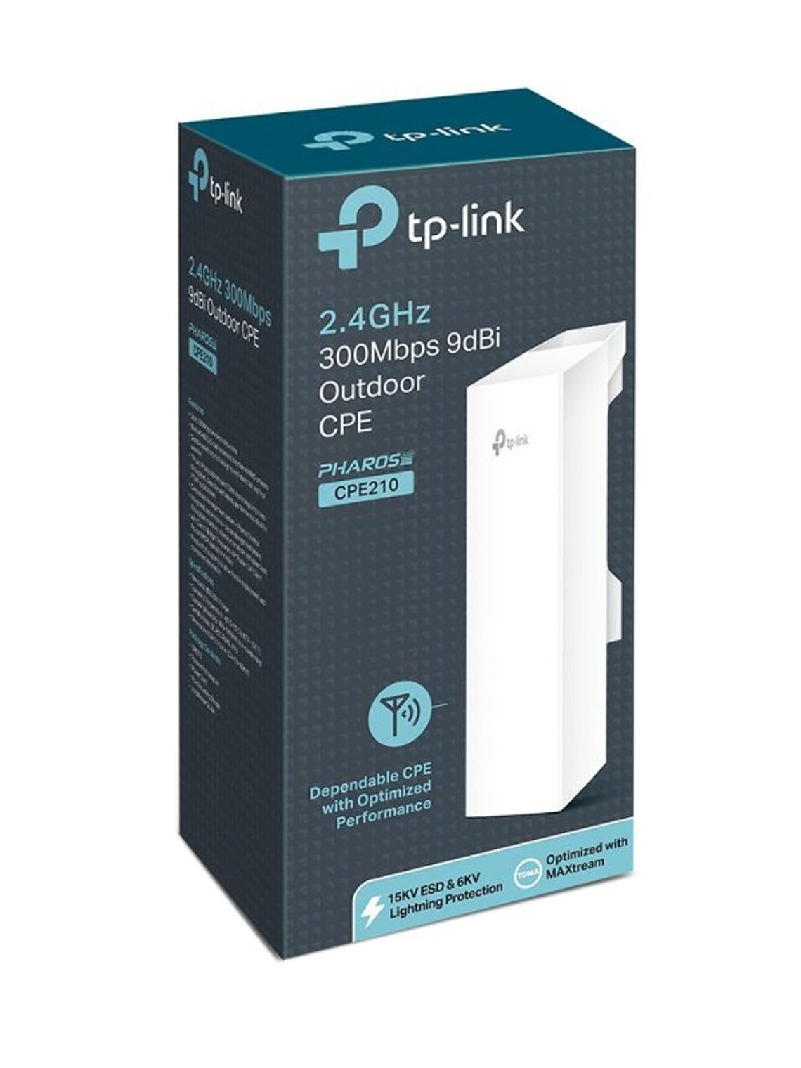 TP-LINK CPE210 Punto Acceso N300 PoE 2